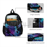 Ether Outdoor Hiking Backpack Clockbirds Wolf Dog Can