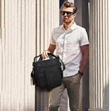 Men's Crossbody Laptop Bag with Zipper Pocket