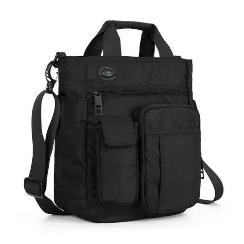 Men's Crossbody Laptop Bag with Zipper Pocket