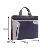 Men's Briefcase Business Handbag Document Meeting Office Tote