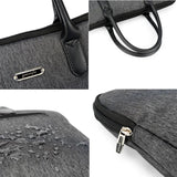 Men's 14-Inch Laptop Briefcase Large Capacity Portfolio Handbag