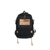 Canvas Travel Computer Backpack Couples College Style School Bag