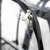 Clear Transparent PVC Backpack for Adults and Students