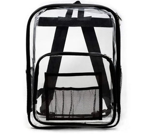 Clear Transparent PVC Backpack for Adults and Students