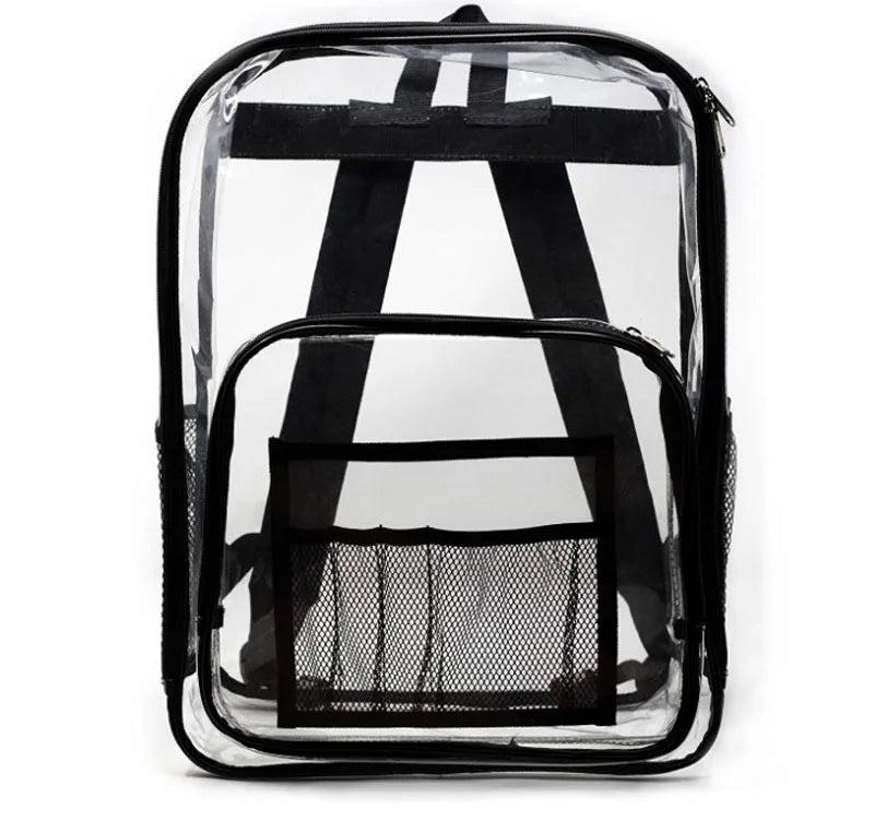 Clear Transparent PVC Backpack for Adults and Students