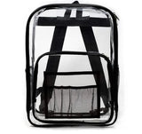 Clear Transparent PVC Backpack for Adults and Students