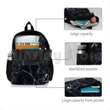 Marble Texture Outdoor Hiking Backpack Waterproof Camping Travel
