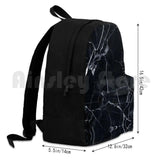Marble Texture Outdoor Hiking Backpack Waterproof Camping Travel