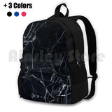 Marble Texture Outdoor Hiking Backpack Waterproof Camping Travel