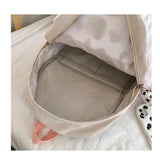 Leisure Cow Grain Junior High School Boys and Girls Backpack