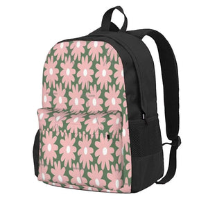 Colorful Crayon Flowers Backpack