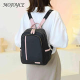 Women Preppy Style Backpack Large Capacity Handbags Oxford Material