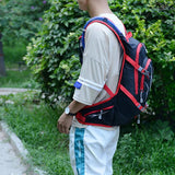 25L Cycling Backpack with Helmet Holder Lightweight Sports Hydration Pack