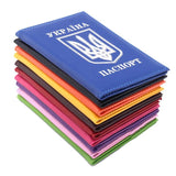Ukraine Passport Holder Protector Case Business Travel Wallet