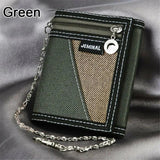 Canvas Trifold Sports Money Cash Wallet Holder