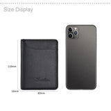 Men Short Wallet PU Leather Money Clip Thin Wallet Purses