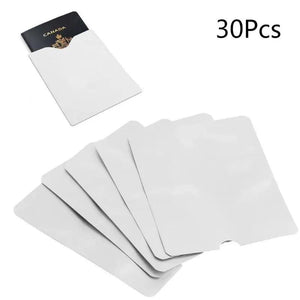 5Pcs RFID Blocking Passport Sleeve Anti Scan Protector Cover