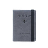 RFID Passport Bag Document Bag Travel Leather Case Passport Holder