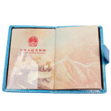 Star Glitter Passport Holder Button Leather Ticket Holder