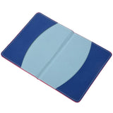 Leather Passport Holder-Rose Red