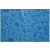 Blue Leather Passport Holder Organizer