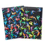Colored Bird Passport Cover Waterproof PU Leather Holder