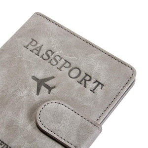 Passport Bag Portable Ultra-Thin Multi-Functional Document Clip