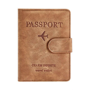 Passport Bag Portable Ultra-Thin Multi-Functional Document Clip