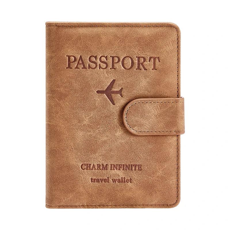 Passport Bag Portable Ultra-Thin Multi-Functional Document Clip