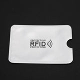 20Pcs Aluminum Foil Anti-Degaussing Card Cover RFID Shielding Bag