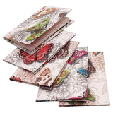 Butterfly Embossed Passport Cover Travel ID Credit Ticket Soft Folder