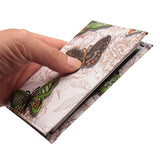Butterfly Embossed Passport Cover Travel ID Credit Ticket Soft Folder