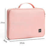 Large Capacity Document Storage Bag with Coded Lock