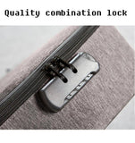 Large Capacity Document Storage Bag with Coded Lock