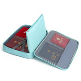 Large Capacity Document Storage Bag with Coded Lock