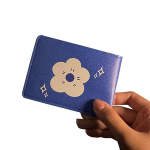 Ultra-Thin PU Leather Passport Cover Car Driving Documents Holder
