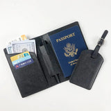 Personalized Passport Cover and Luggage Tag Set