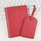 Personalized Passport Cover and Luggage Tag Set