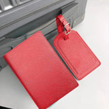 Personalized Passport Cover and Luggage Tag Set