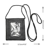Crossbody Travel Document Bag with Hidden Security Pouch