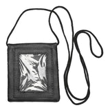 Crossbody Travel Document Bag with Hidden Security Pouch