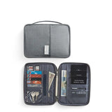 Waterproof Family Passport Holder Organizer - Purple