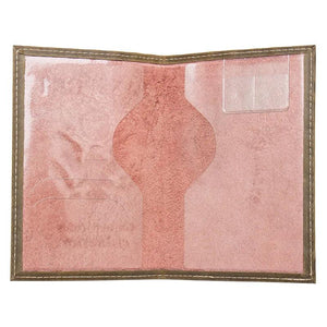 Vintage Leather Passport Cover Personalized Organizer Holder