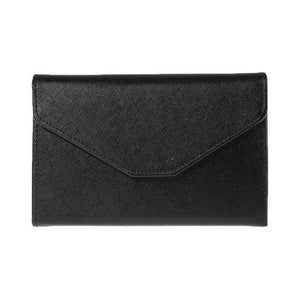 Multifunctional Travel Passport Bag Leather Tri-Fold Wallet