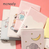 Cartoon Animals Passport Holder for Kids Travel Girls Boys Wallet 10*14cm