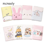 Cartoon Animals Passport Holder for Kids Travel Girls Boys Wallet 10*14cm