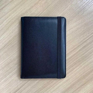 Passport Holder Document Organizer Leather Cover for Car Documents