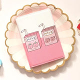 Bear Passport Cover Travel Wallet PU Leather Case