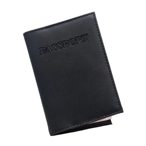 Khaki Crazy Horse Vintage Leather Passport Organizer