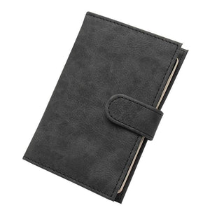 Retro Style RFID Blocking Passport Holder Cover Case
